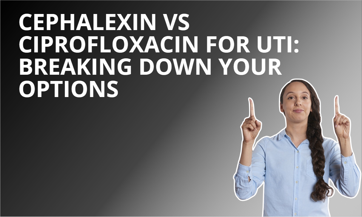 Cephalexin vs Ciprofloxacin for UTI